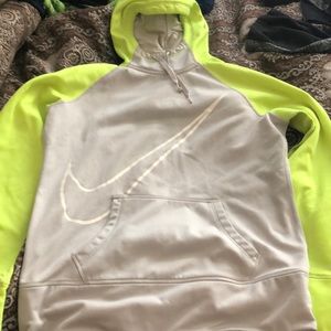 nike neon yellow sweatshirt
